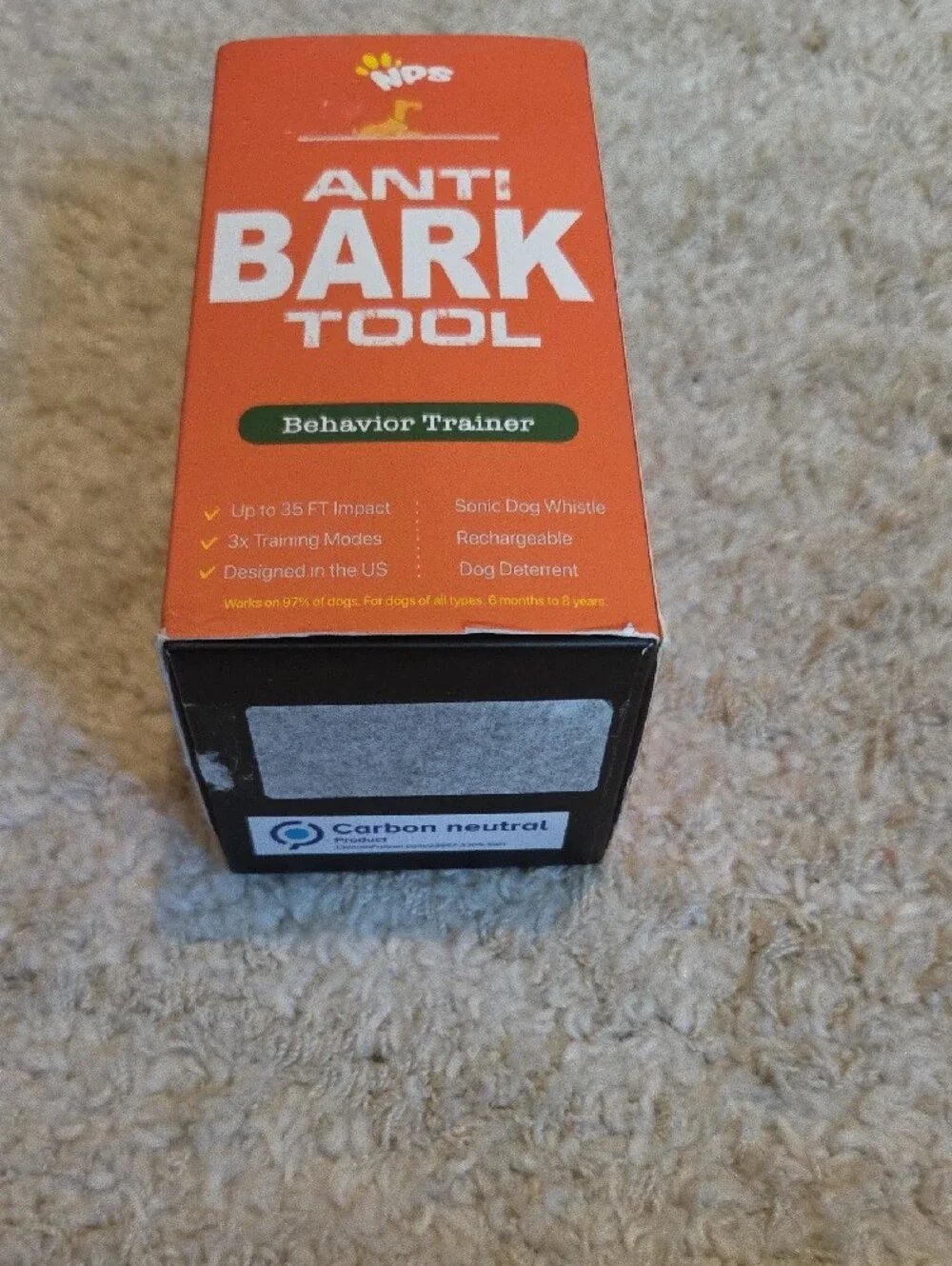 Barking Control Behavior Trainer - Orange
